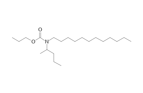 Carbonic acid, monoamide, N-(2-pentyl)-N-dodecyl-, propyl ester