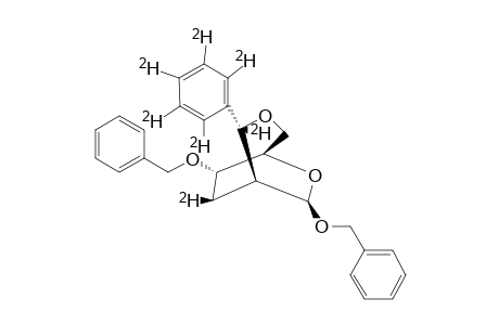 (1S,3R,4R,5R,8S,9R)-[5-(2)H,5-[(2)H(5)-PHENYL],9-(2)H]-3,8-DI-O-BENZYL-5-PHENYL-2,6-DIOXABICYCLO-[3.2.2]-NONANE