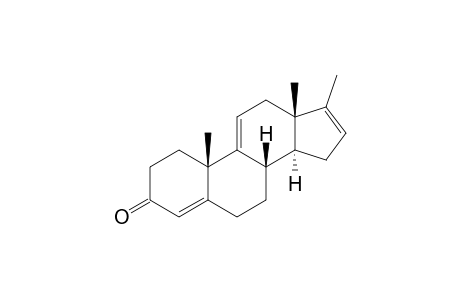 Androsta-4,9(11),16-trien-3-one, 17-methyl-
