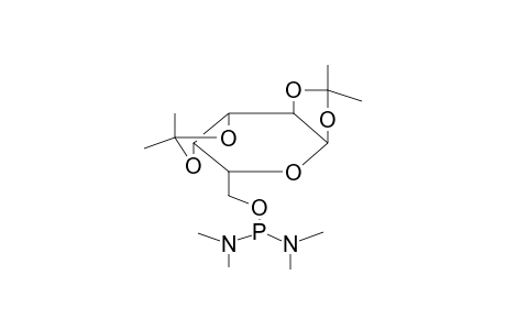 TETRAMETHYLDIAMIDO(1,2;3,4-DI-O-ISOPROPYLIDENE-ALPHA-D-GALACTOPYRANOSO-6)PHOSPHITE