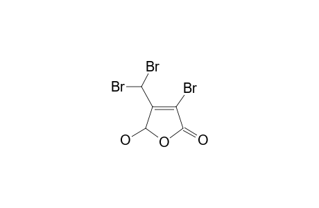 3-bromo-4-(dibromomethyl)-5-hydroxy-5H-furan-2-one