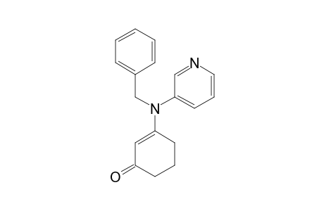 3-(benzyl-(3-pyridyl)amino)cyclohex-2-en-1-one