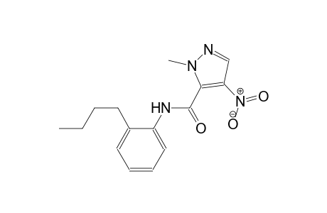 N-(2-butylphenyl)-1-methyl-4-nitro-1H-pyrazole-5-carboxamide