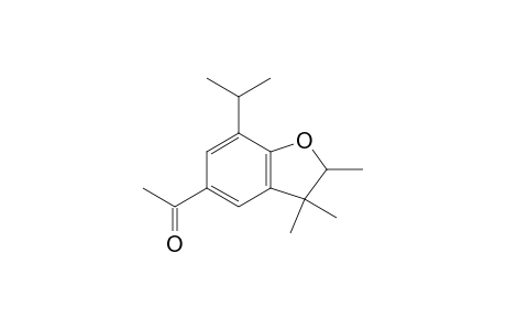 1-(7-Isopropyl-2,3,3-trimethyl-2H-benzofuran-5-yl)ethanone