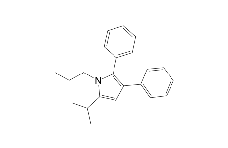 2,3-Diphenyl-5-propan-2-yl-1-propyl-pyrrole