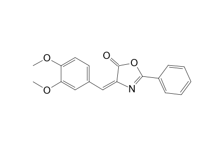 (4E)-2-phenyl-4-veratrylidene-2-oxazolin-5-one