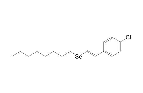 (E)-(4-Chlorostyryl)(octyl)selane