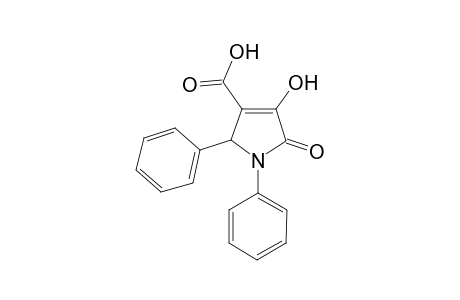 4-Hydroxy-5-oxo-1,2-diphenyl-2,5-dihydro-1H-pyrrole-3-carboxylic acid