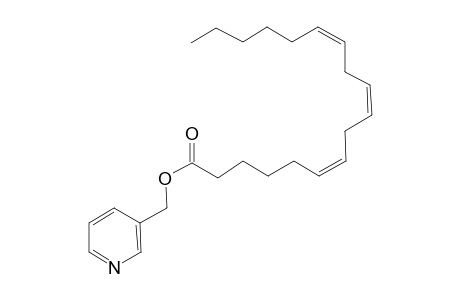 .Gamma.-linolenic acid, picolinyl ester