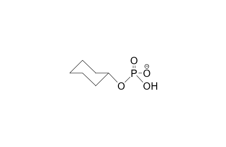 Phosphoric acid, cyclohexyl ester anion