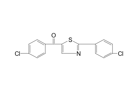 p-CHLOROPHENYL 2-(p-CHLOROPHENYL)-5-THIAZOLYL KETONE