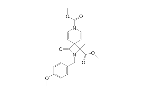 2-(4-METHOXYBENZYL)-1-METHYL-3-OXO-2,7-DIAZASPIRO-[3.5]-NONA-5,8-DIENE-1,7-DICARBOXYLIC-ACID-1,7-DIMETHYLESTER