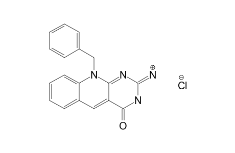 10-BENZYL-4-OXO-4,10-DIHYDROPYRIMIDO-[4,5-B]-QUINOLIN-2(3H)-IMINIUM-CHLORIDE