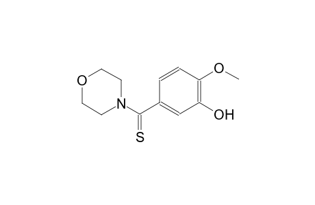2-Methoxy-5-(4-morpholinylcarbothioyl)phenol