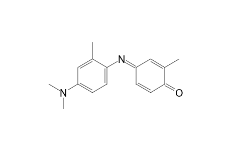 N-[4-(dimethylamino)-o-tolyl]-2-methyl-p-benzoquinone imine