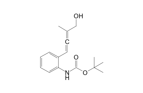 N-(tert-Butoxycarbonyl)-2-(4-hydroxy-3-methyl-1,2-butadienyl)aniline