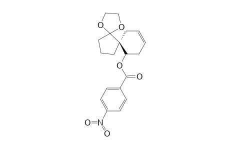 cis-1,1-Ethylenedioxyspiro[4.5]dec-8-en-6-yl p-nitrobenzoate