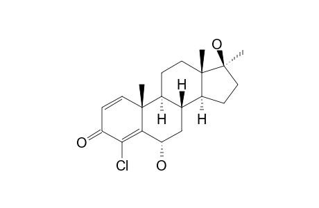 6-ALPHA-HYDROXY-4-CHLORO-1,2-DEHYDRO-17-ALPHA-METHYL-TESTOSTERONE