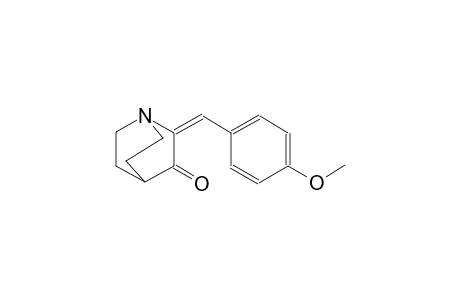 1-azabicyclo[2.2.2]octan-3-one, 2-[(4-methoxyphenyl)methylene]-, (2E)-