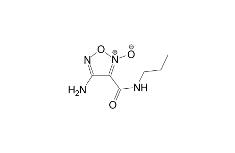 4-amino-N-propyl-1,2,5-oxadiazole-3-carboxamide 2-oxide