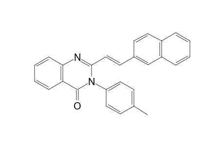 2-(2-Naphthalen-2-yl-vinyl)-3-p-tolyl-3H-quinazolin-4-one