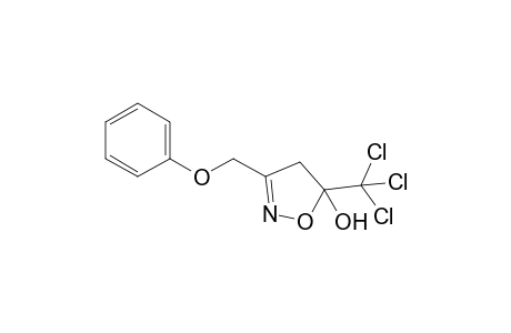 3-(Phenoxymethyl)-5-(trichloromethyl)-2-isoxazolin-5-ol