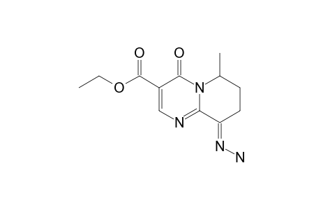 E-ETHYL-9-HYDRAZONO-6-METHYL-4-OXO-6,7,8,9-TETRAHYDRO-4H-PYRIDO-[1,2-A]-PYRIMIDINE-3-CARBOXYLATE