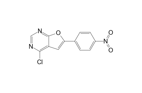 4-Chloranyl-6-(4-nitrophenyl)furo[2,3-d]pyrimidine