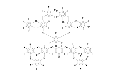 PERFLUORO-3,5-DI(3,5-DIPHENOXYPHENOXY)-4-[3,5-DI(3,5-DIPHENOXYPHENOXY)PHENOXY]-2,5-CYCLOHEXADIEN-1-ONE