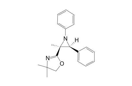 4,4-Dimethyl-2-((2S,3S)-2-methyl-1,3-diphenyl-aziridin-2-yl)-oxazoline