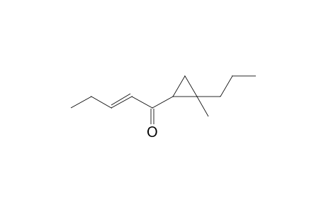 1-n-propyl-1-methyl-2-(1-butenyl)carbonyl)cyclopropane