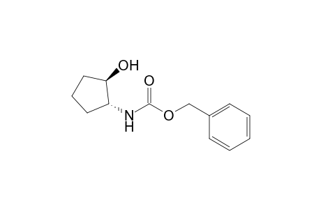 (phenylmethyl) N-[(1R,2R)-2-oxidanylcyclopentyl]carbamate
