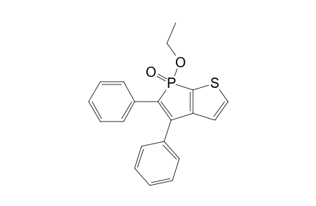 6-Ethoxy-4,5-diphenylphospholo[2,3-b]thiophene 6-Oxide