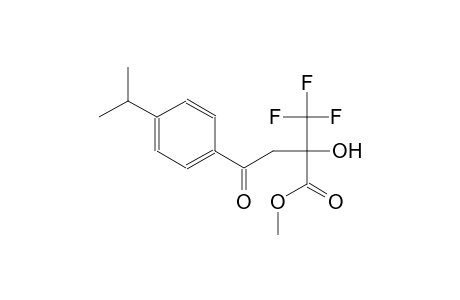 methyl 2-hydroxy-4-(4-isopropylphenyl)-4-oxo-2-(trifluoromethyl)butanoate