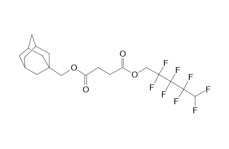 Succinic acid, (adamant-1-yl)methyl 2,2,3,3,4,4,5,5-octafluoropentyl ester