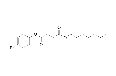 Succinic acid, 4-bromophenyl heptyl ester