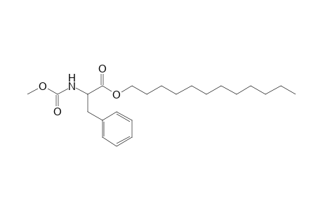l-Phenylalanine, N-methoxycarbonyl-, dodecyl ester