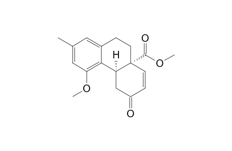 Methyl 4-methoxy-2-methyl-6-oxo-4b,5,9,10-tetrahydrophenanthrene-8a(6H)-carboxylate