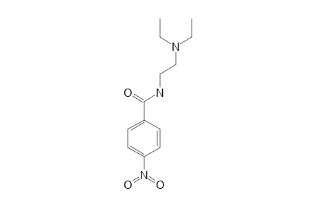 N-[2-(DIETHYLAMINO)ETHYL]-p-NITROBENZAMIDE