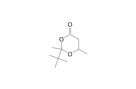 2-tert-Butyl-2,6-dimethyl-1,3-dioxan-4-one