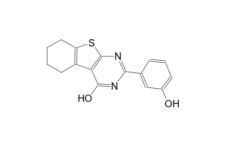 benzo[4,5]thieno[2,3-d]pyrimidin-4-ol, 5,6,7,8-tetrahydro-2-(3-hydroxyphenyl)-