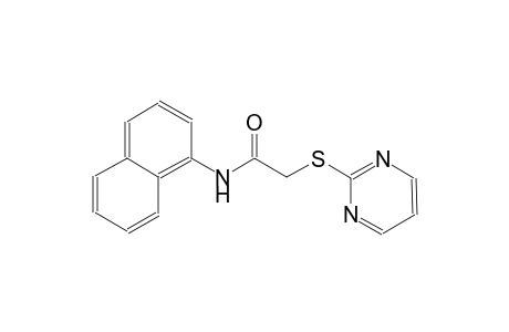 N-(1-naphthyl)-2-(2-pyrimidinylsulfanyl)acetamide