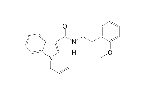 N-[2-(2-Methoxyphenyl)ethyl]-1-(prop-2-en-1-yl)-1H-indole-3-carboxamide