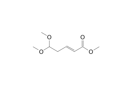 (E)-5,5-dimethoxy-2-pentenoic acid methyl ester