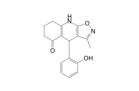 4-(2-Hydroxyphenyl)-3-methyl-4,7,8,9-tetrahydroisoxazolo[5,4-b]quinolin-5(6H)-one