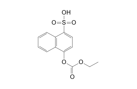 4-hydroxy-1-naphthalenesulfonic acid, ethyl carbonate