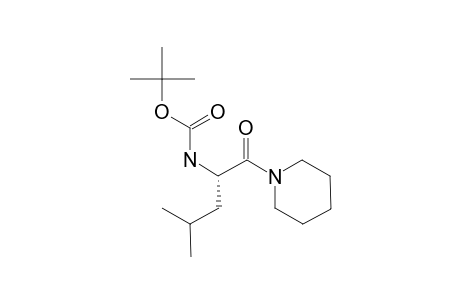 TERT.-BUTOXYCARBONYL-LEUCYL-PIPERIDINE-AMIDE