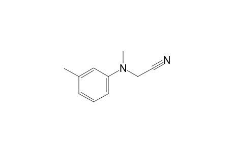 2-(methyl(m-tolyl)amino)acetonitrile