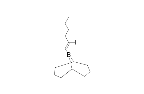 9-BORABICYCLO[3.3.1]NONANE, 9-(2-IODO-1-HEXENYL)-, (Z)-