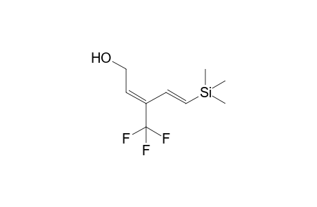 (2E,4E)-3-(trifluoromethyl)-5-trimethylsilyl-1-penta-2,4-dienol